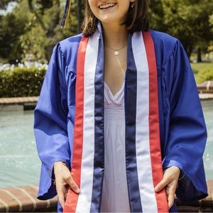 France Study Abroad Graduation Sash